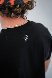 Global Stars Boxy T-Shirt - Black