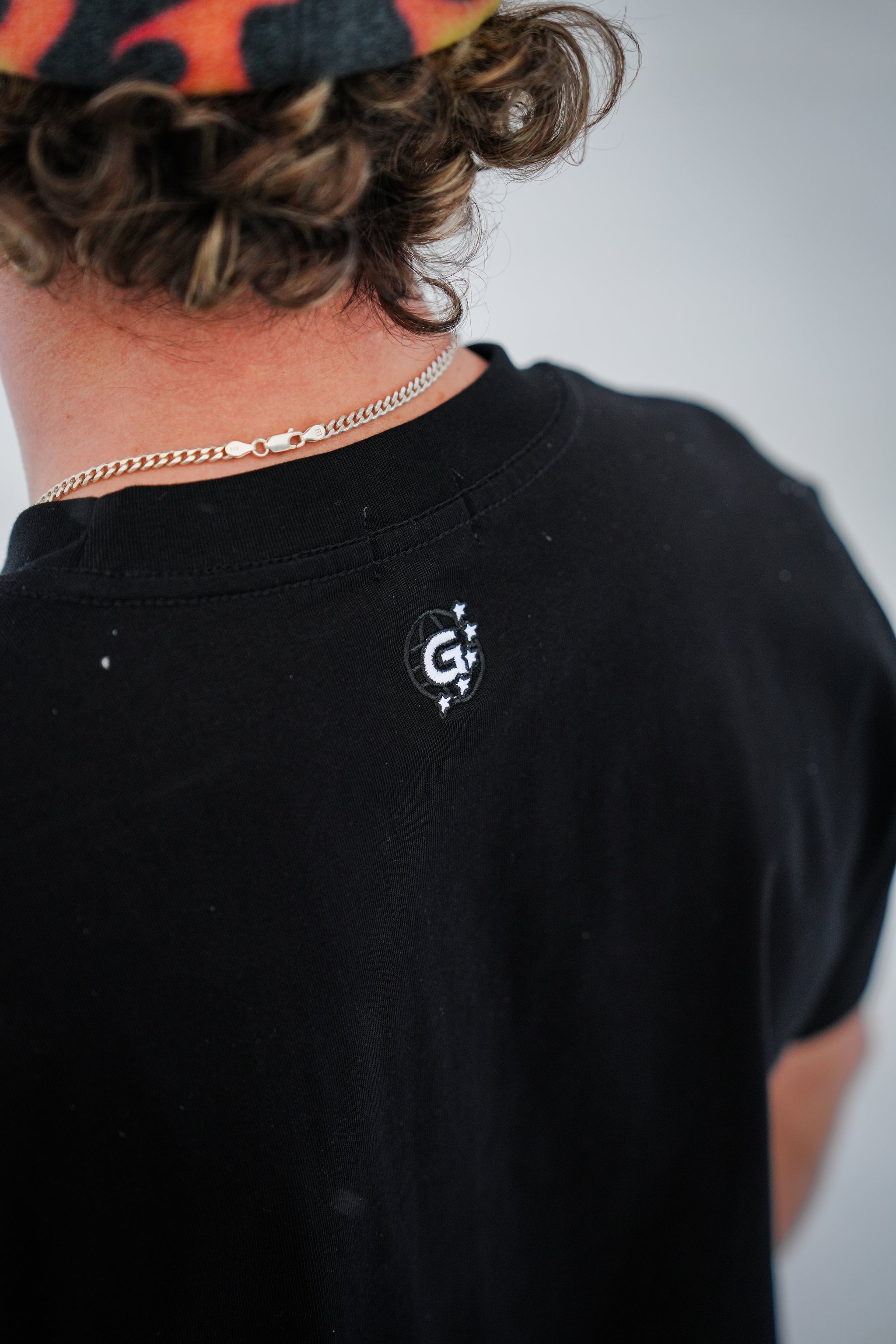 Global Stars Boxy T-Shirt - Black