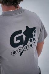 Five Stars Boxy T-Shirt - Grey
