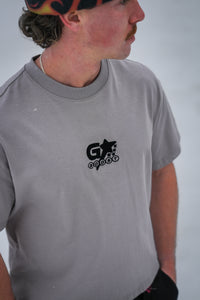 Five Stars Boxy T-Shirt - Grey