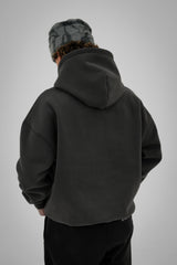 Bungee Cord Hoodie - Charcoal