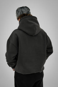 Bungee Cord Hoodie - Charcoal
