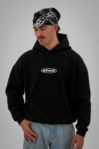 Bungee Cord Hoodie - Black