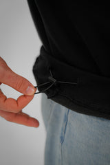 Bungee Cord Hoodie - Black
