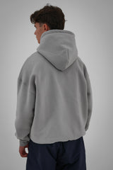 Bungee Cord Hoodie - Light Grey