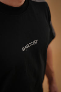 Panel T-Shirt - Black and Grey