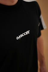 Panel T-Shirt - Black and White