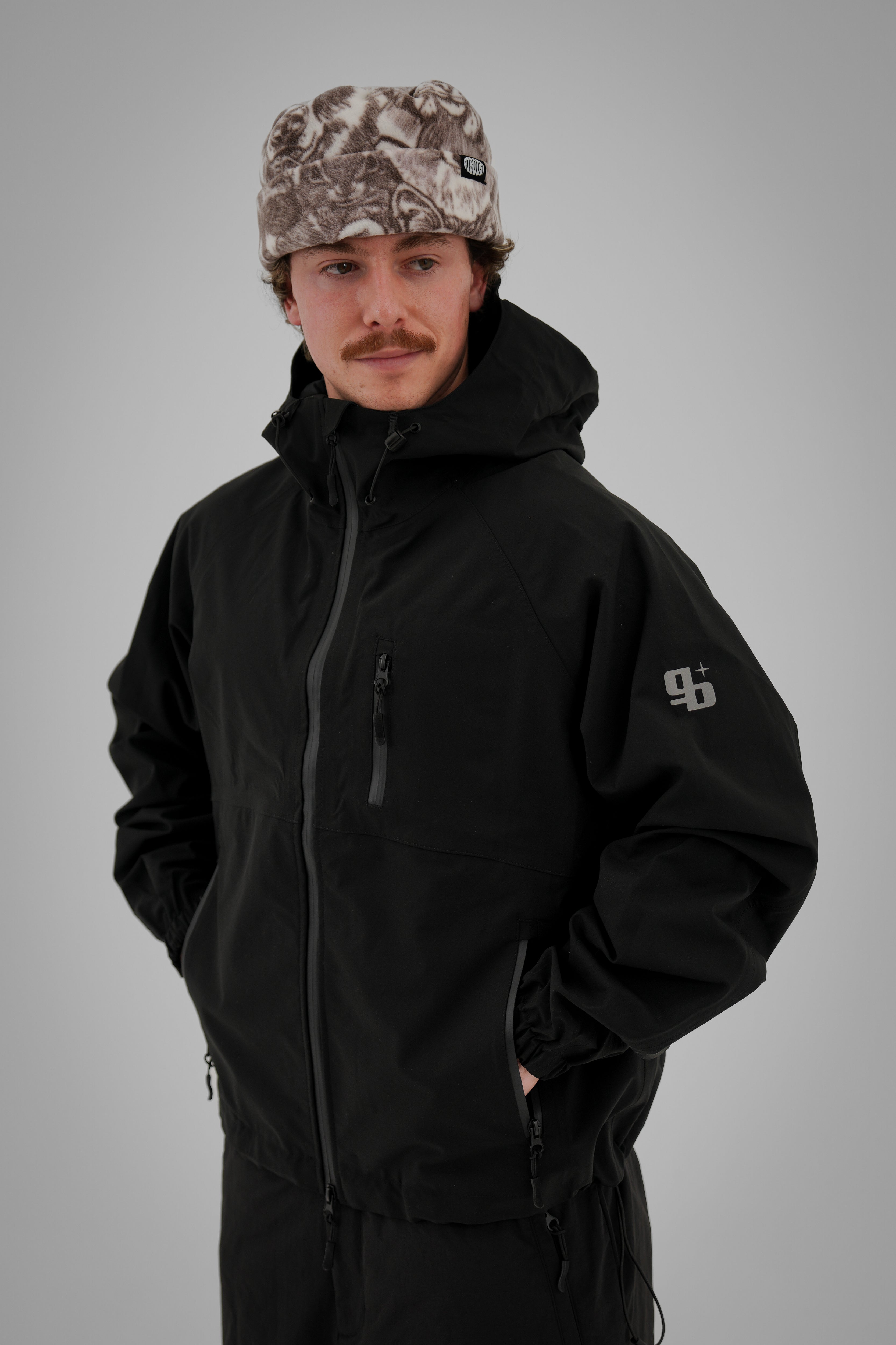 Storm 3L Shell Jacket - Black – GOBOOST