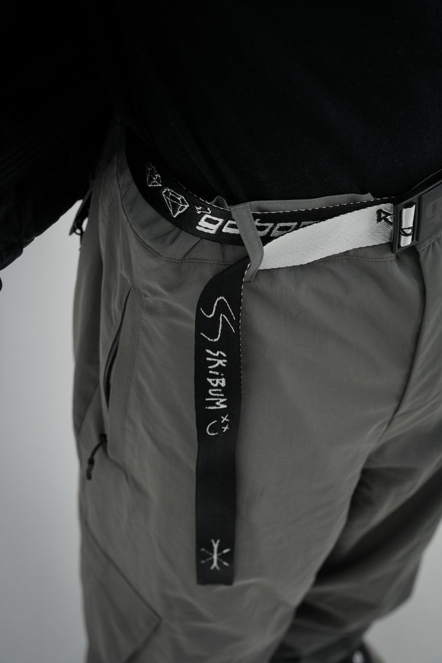 Ski Bum Magnetic Belt - Grey