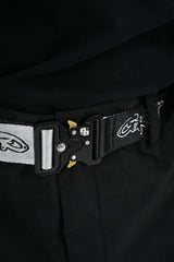 Graffiti Metal Belt - Grey