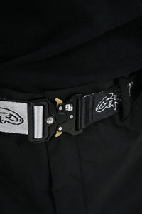 Graffiti Metal Belt - Grey