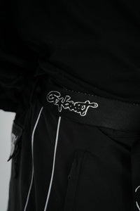 Graffiti Metal Belt - Grey