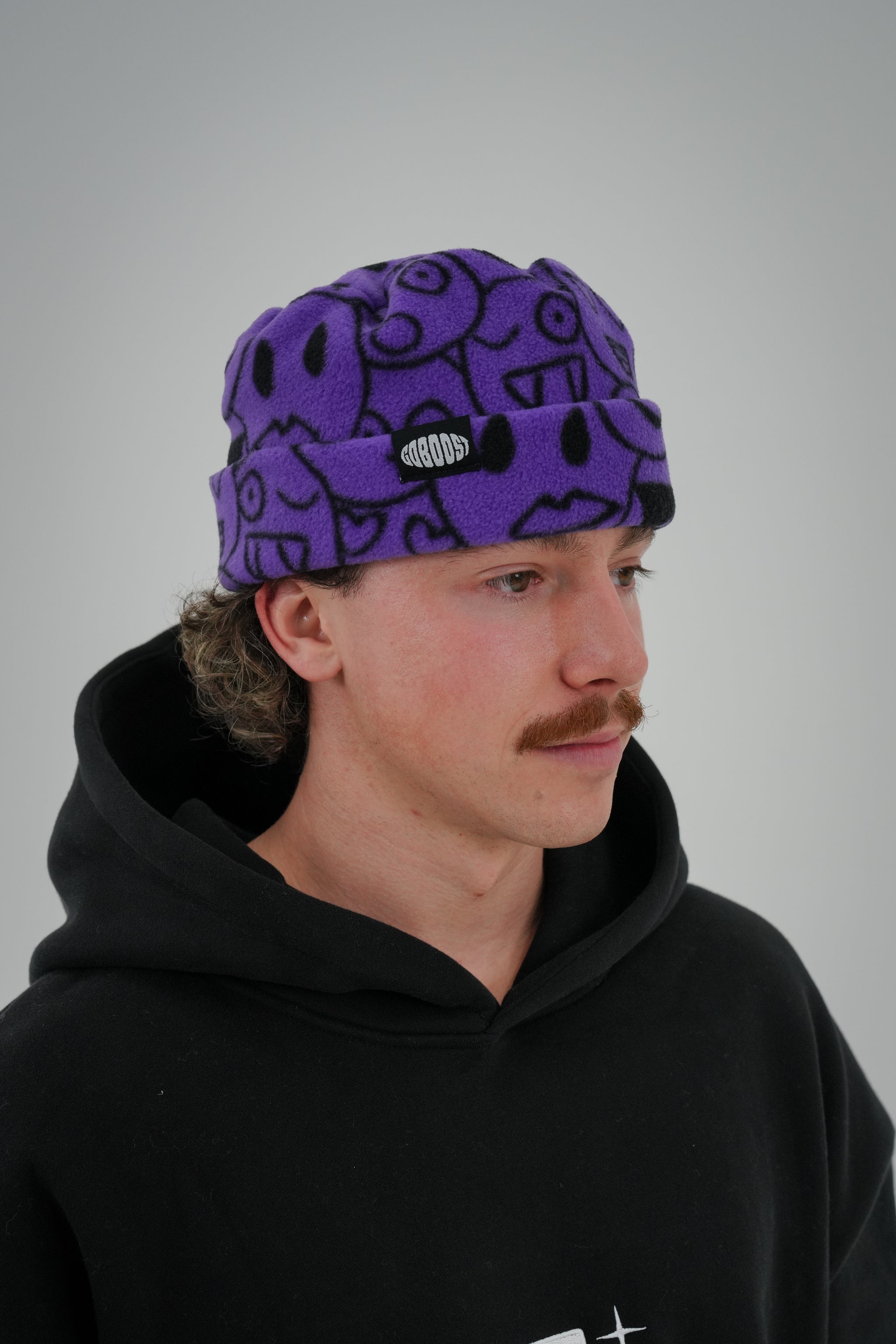 Smily Beanie - Purple