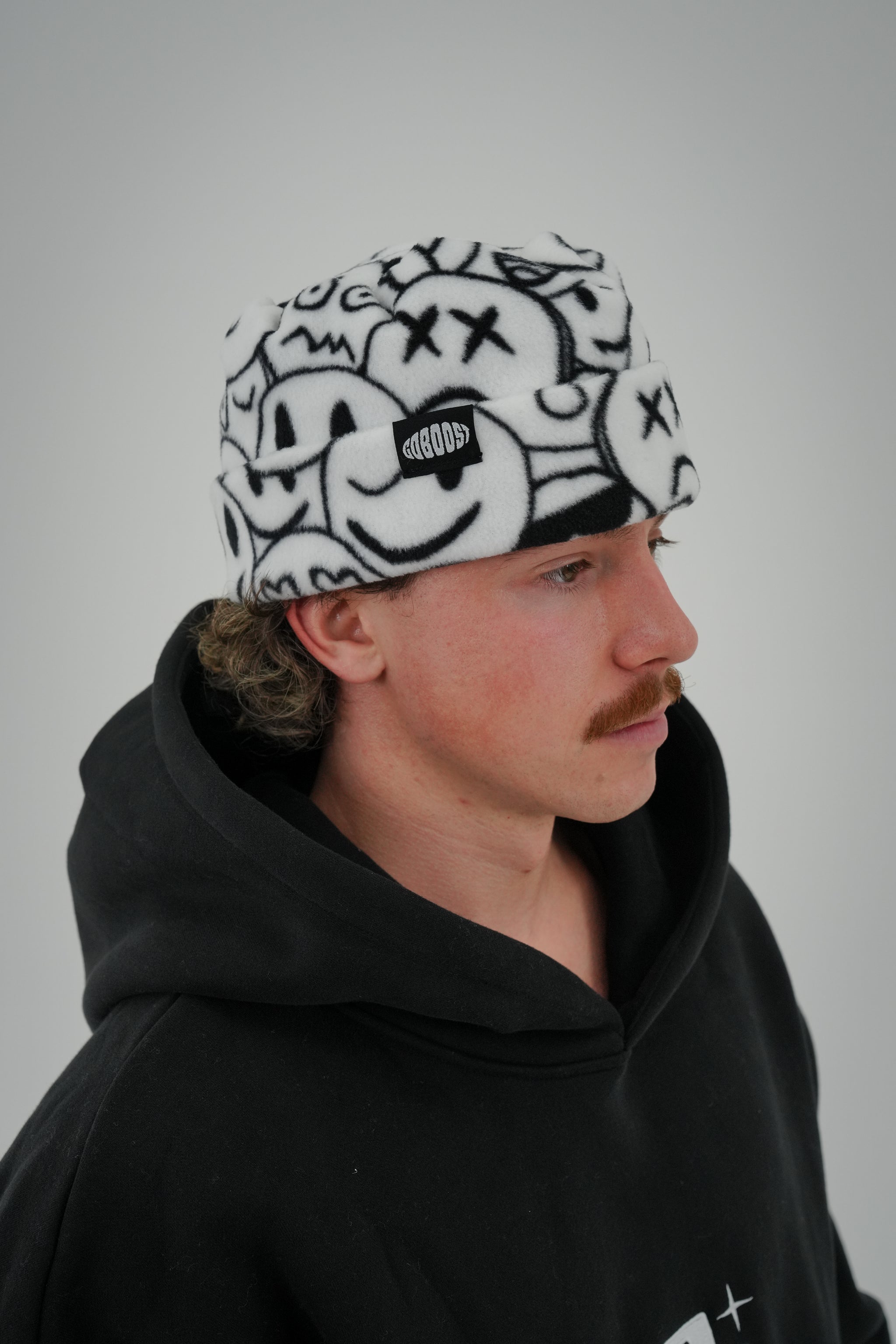 Smily Beanie - White