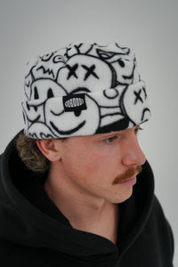 Smily Beanie - White