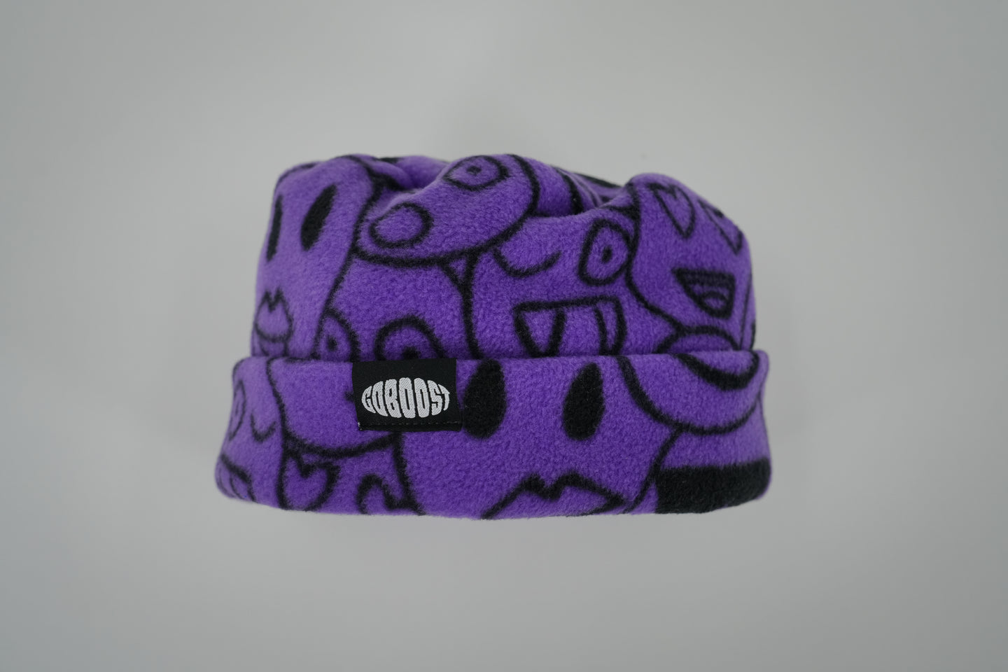 Smily Beanie - Purple