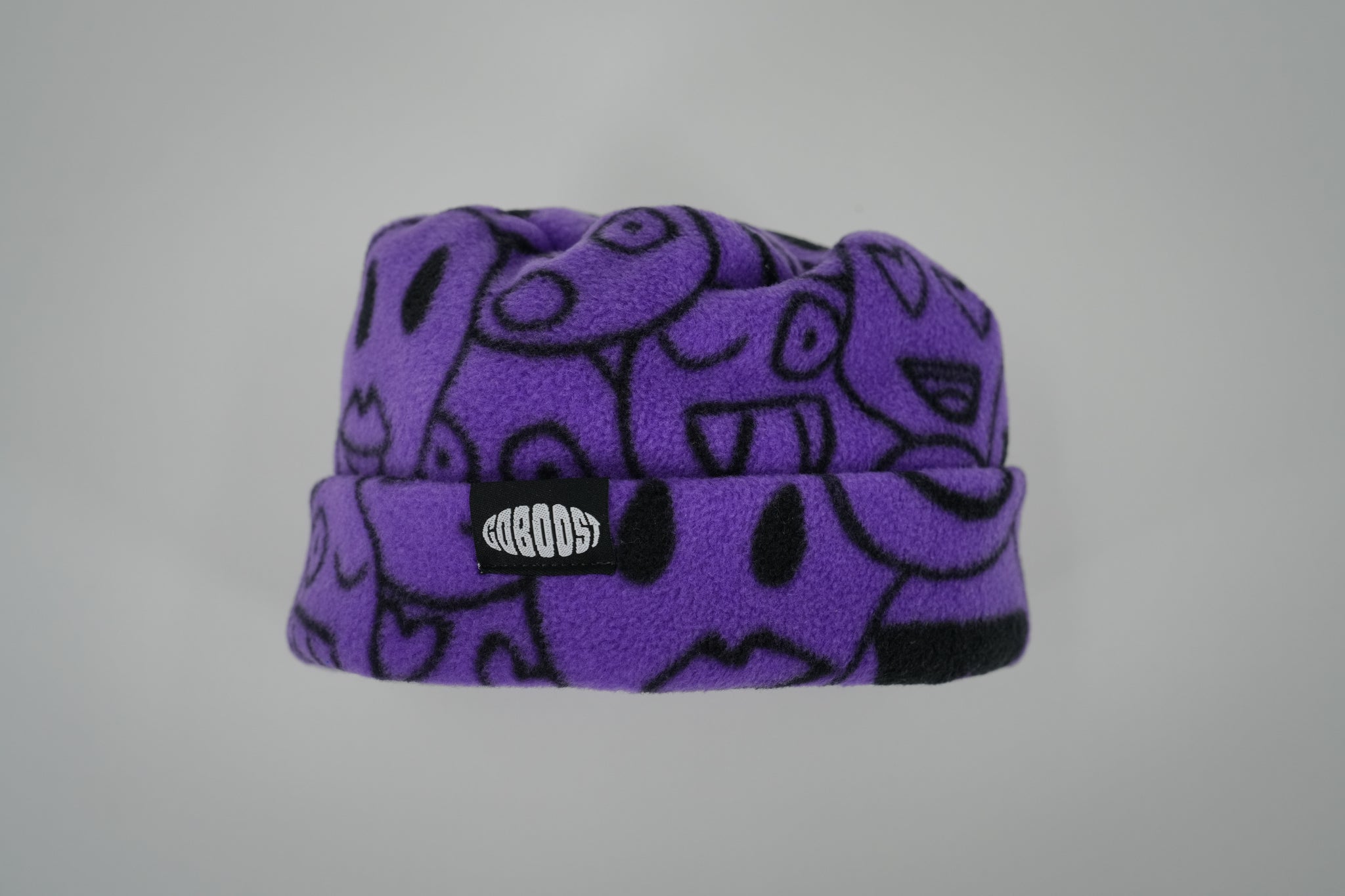Smily Beanie - Purple