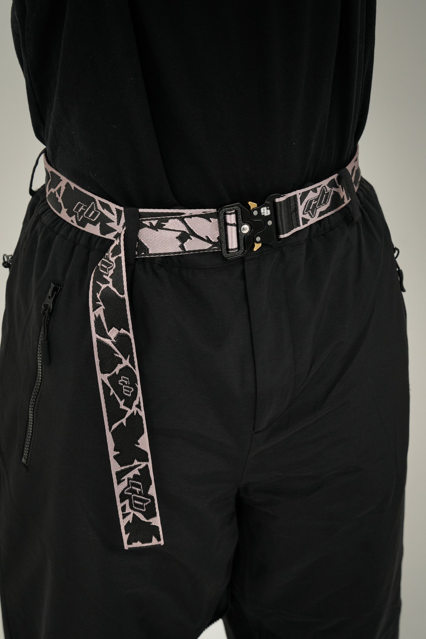 Tectonic Metal Belt - Greige