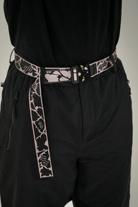 Tectonic Metal Belt - Greige