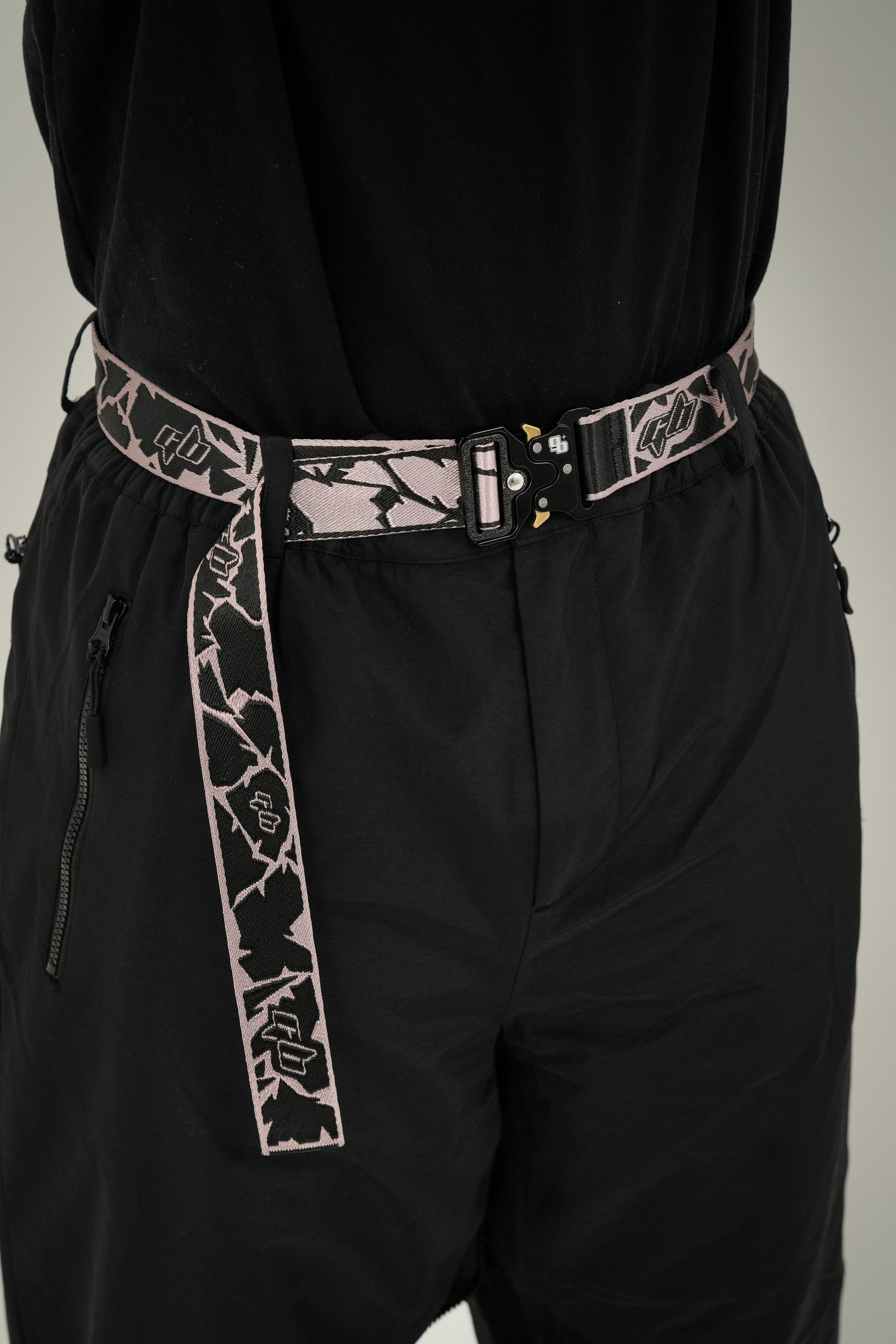 Tectonic Metal Belt - Greige