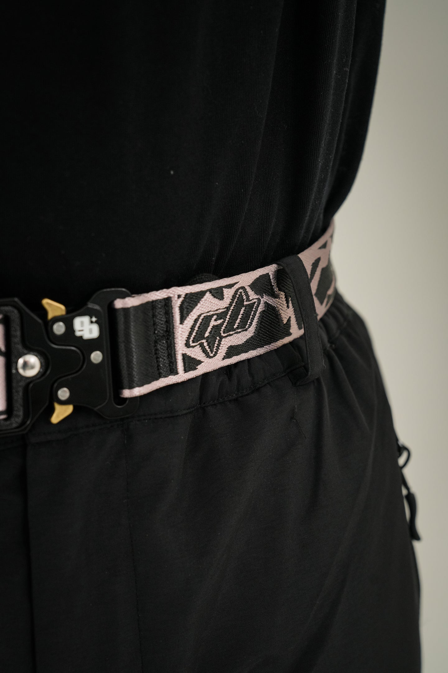 Tectonic Metal Belt - Greige