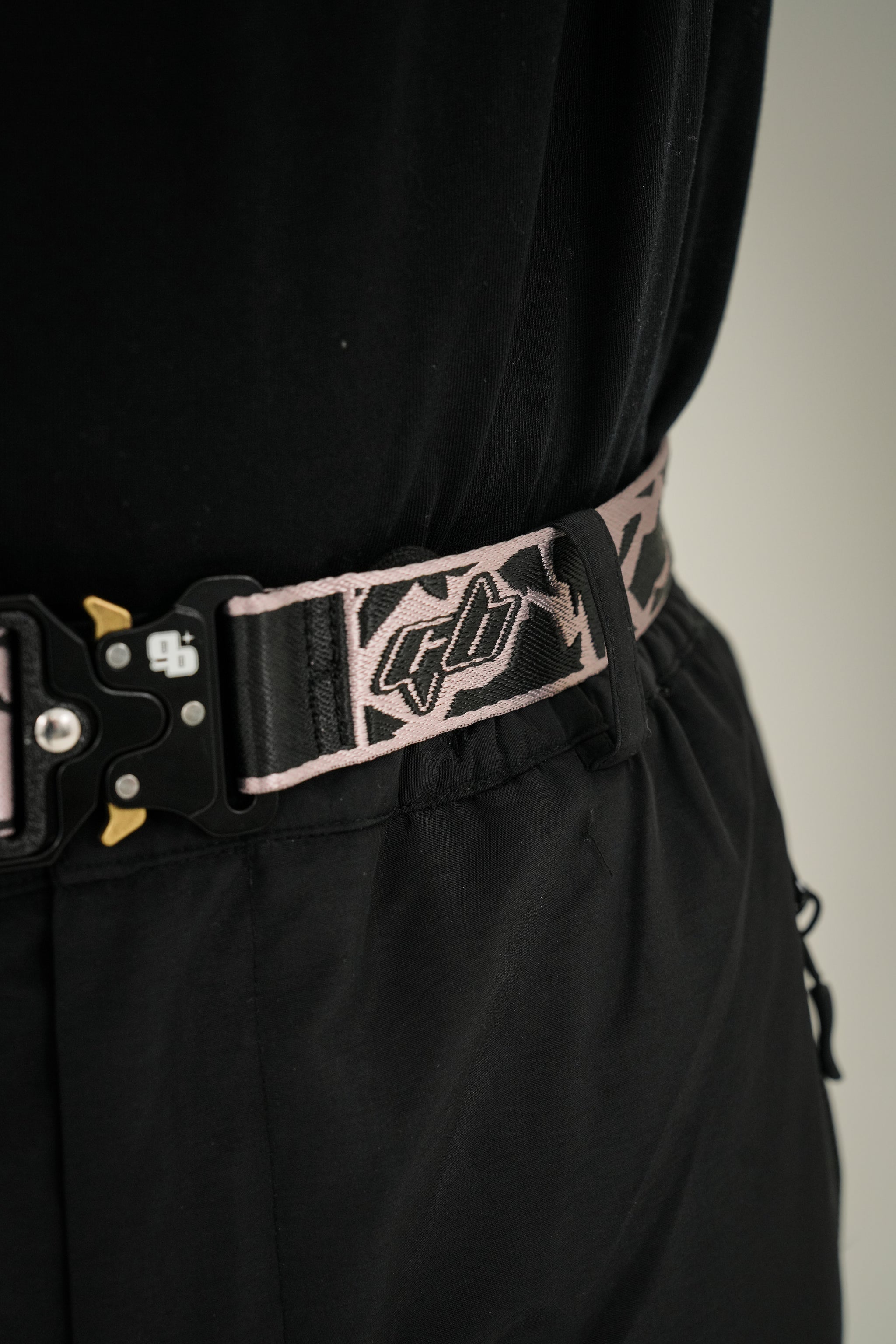 Tectonic Metal Belt - Greige