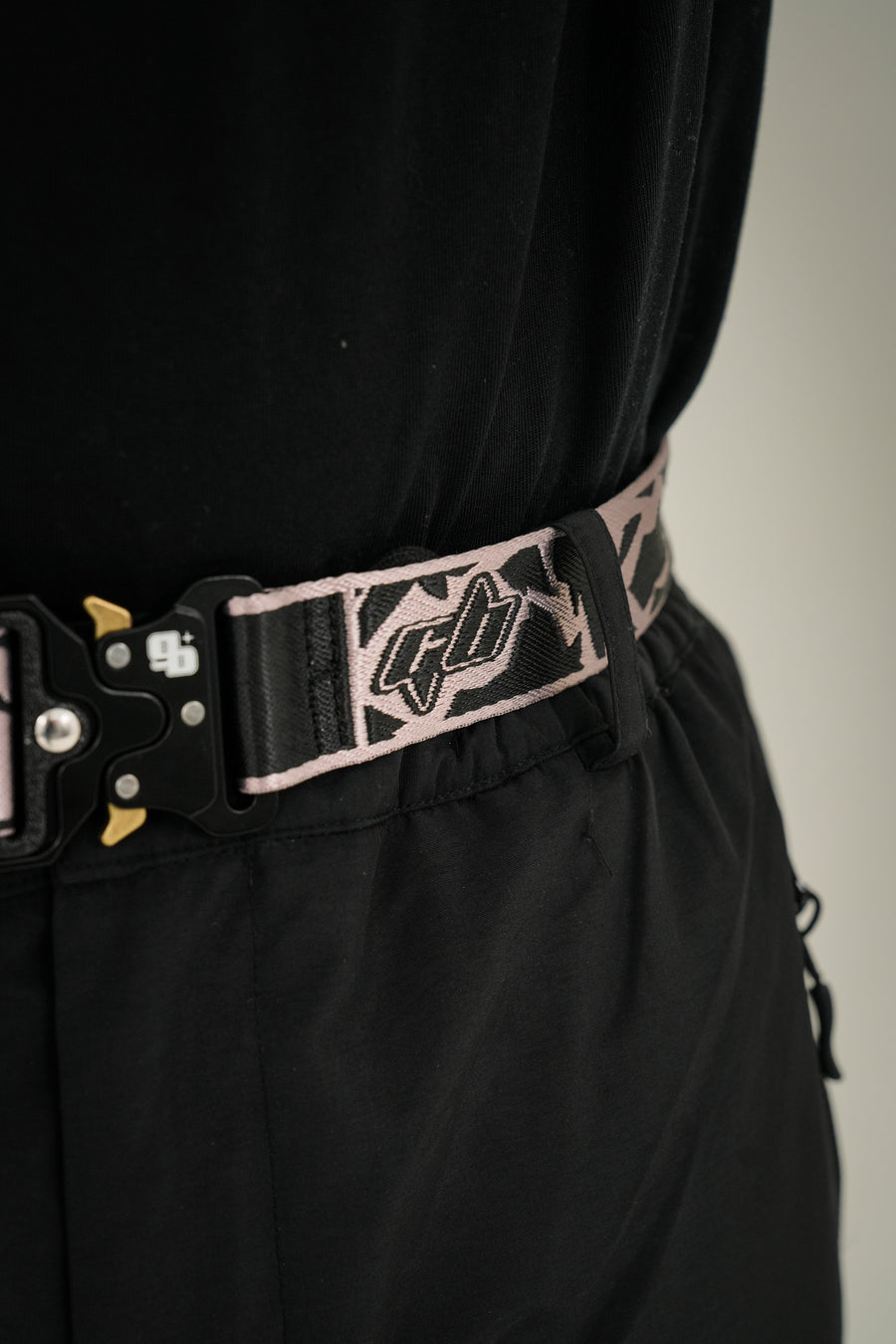 Tectonic Metal Belt - Greige