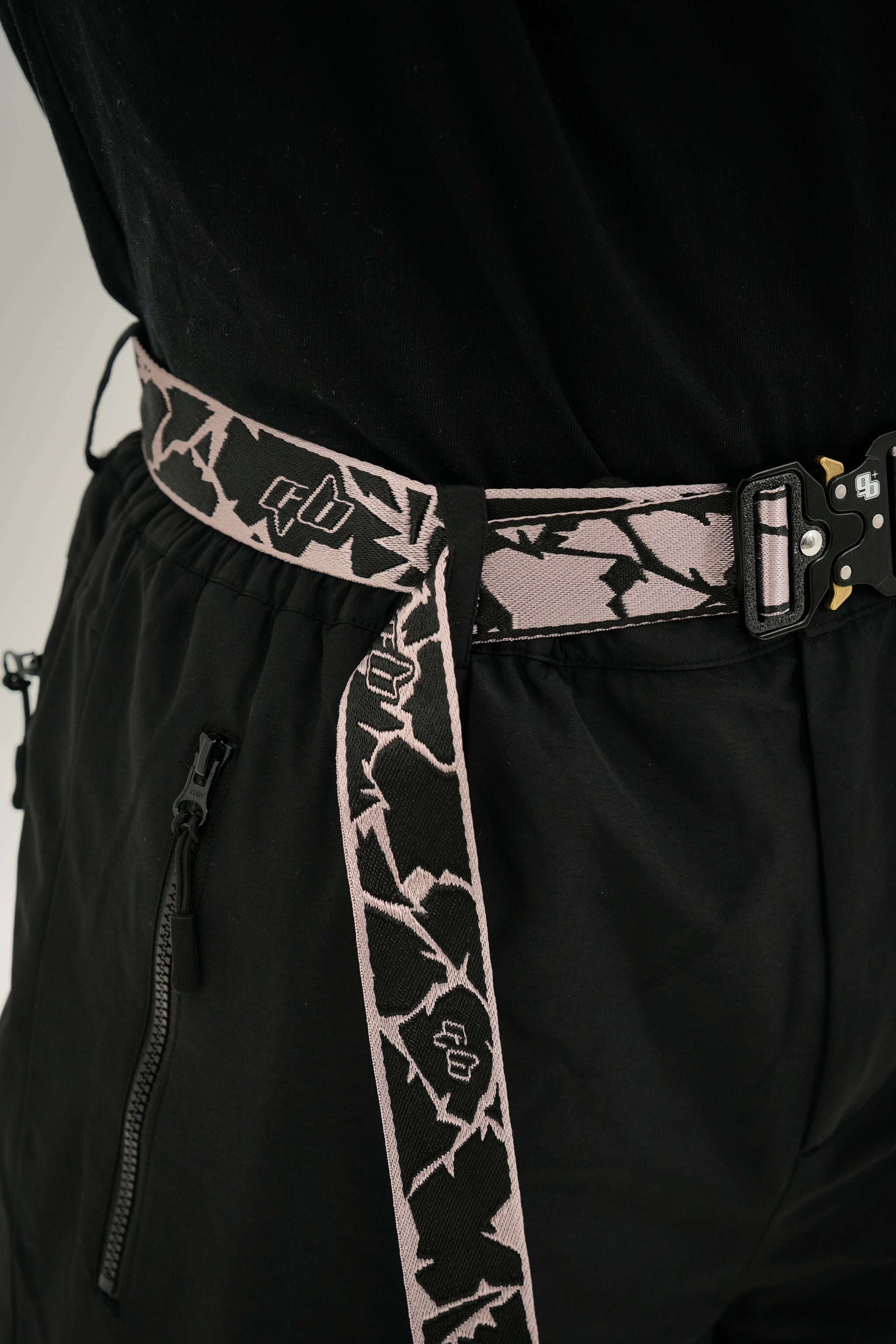 Tectonic Metal Belt - Greige