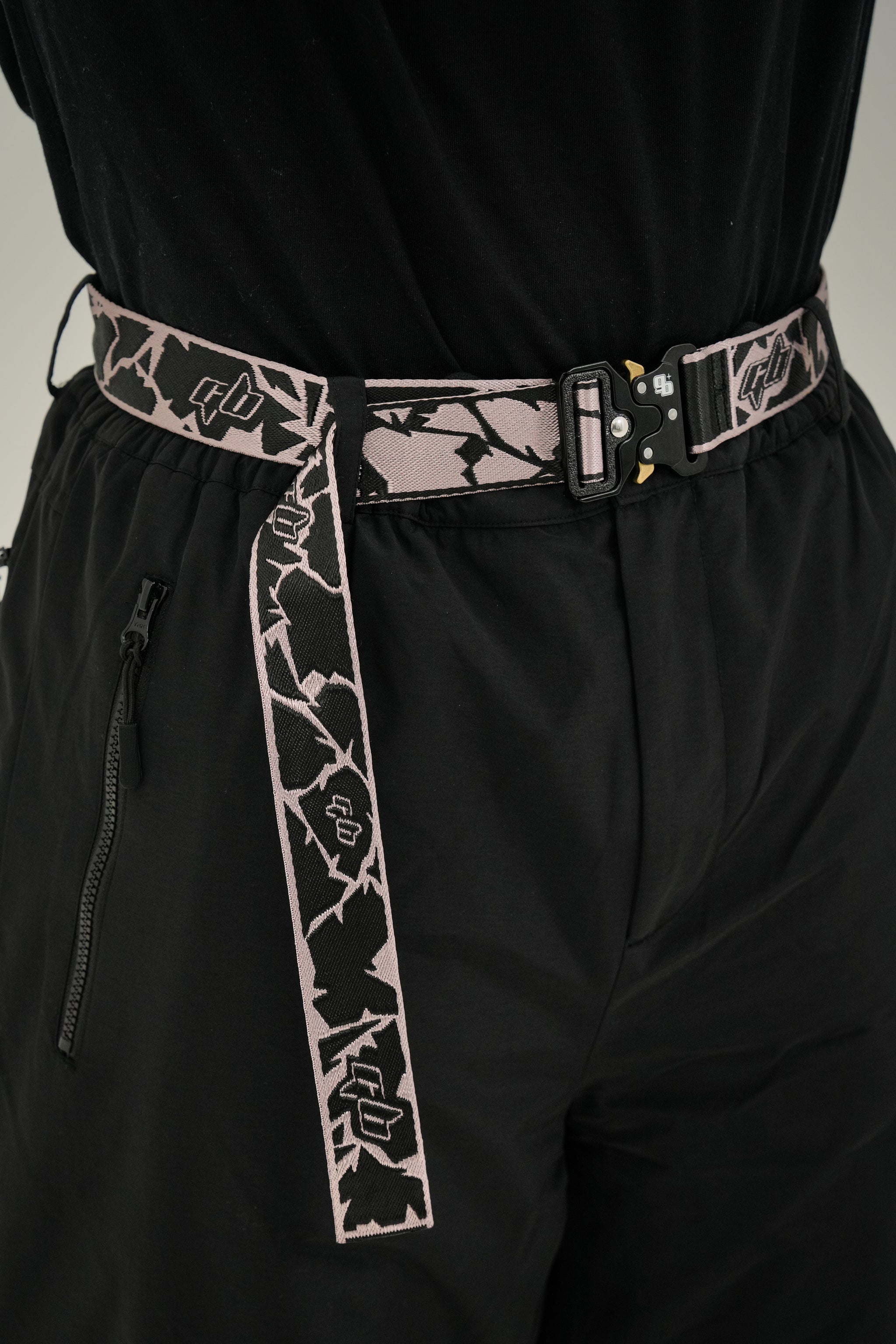 Tectonic Metal Belt - Greige