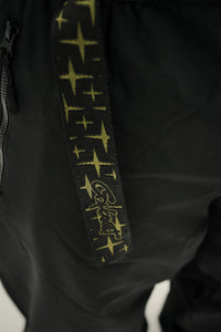 Stars Metal Belt - Olive