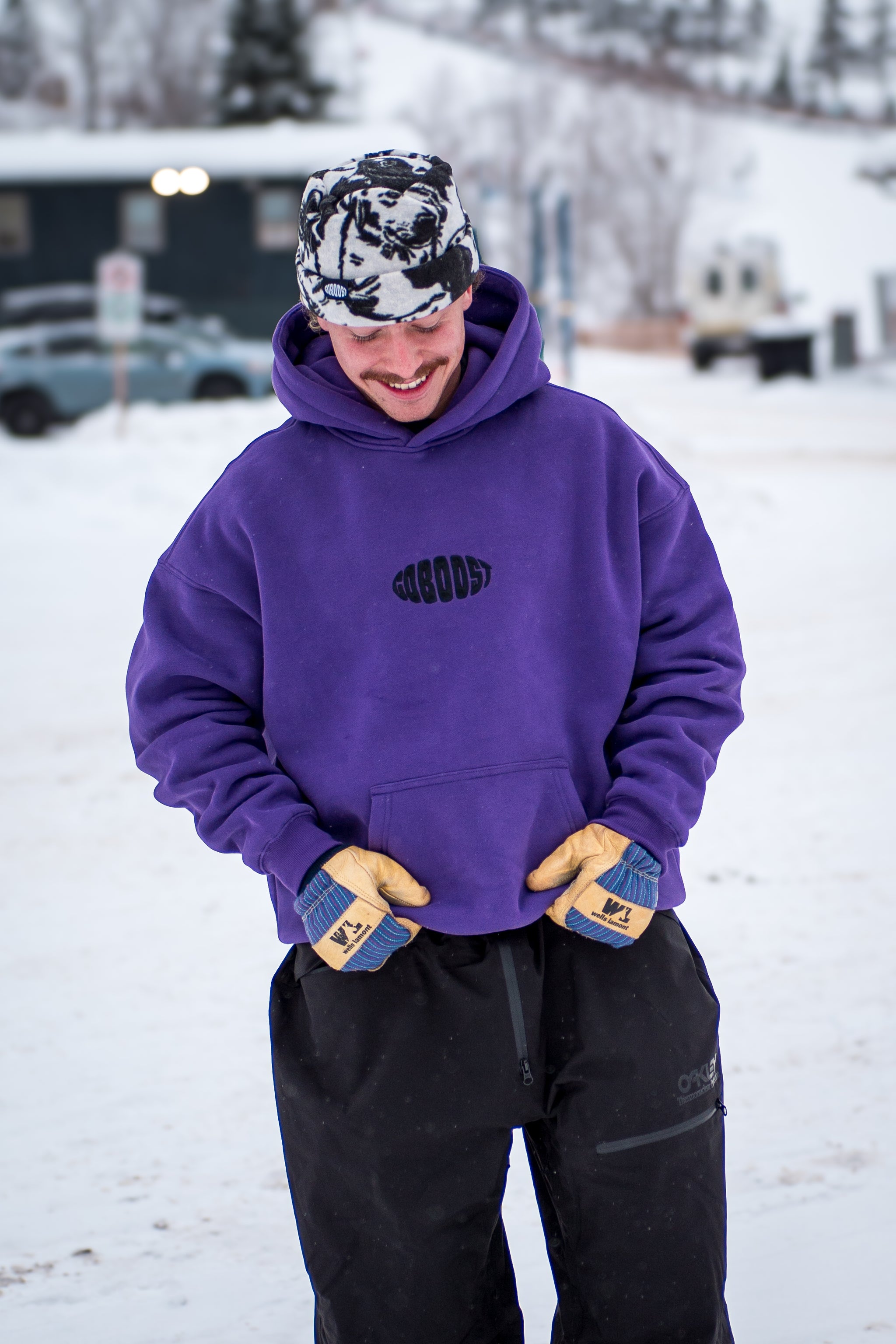 The Boost Hoodie - Purple