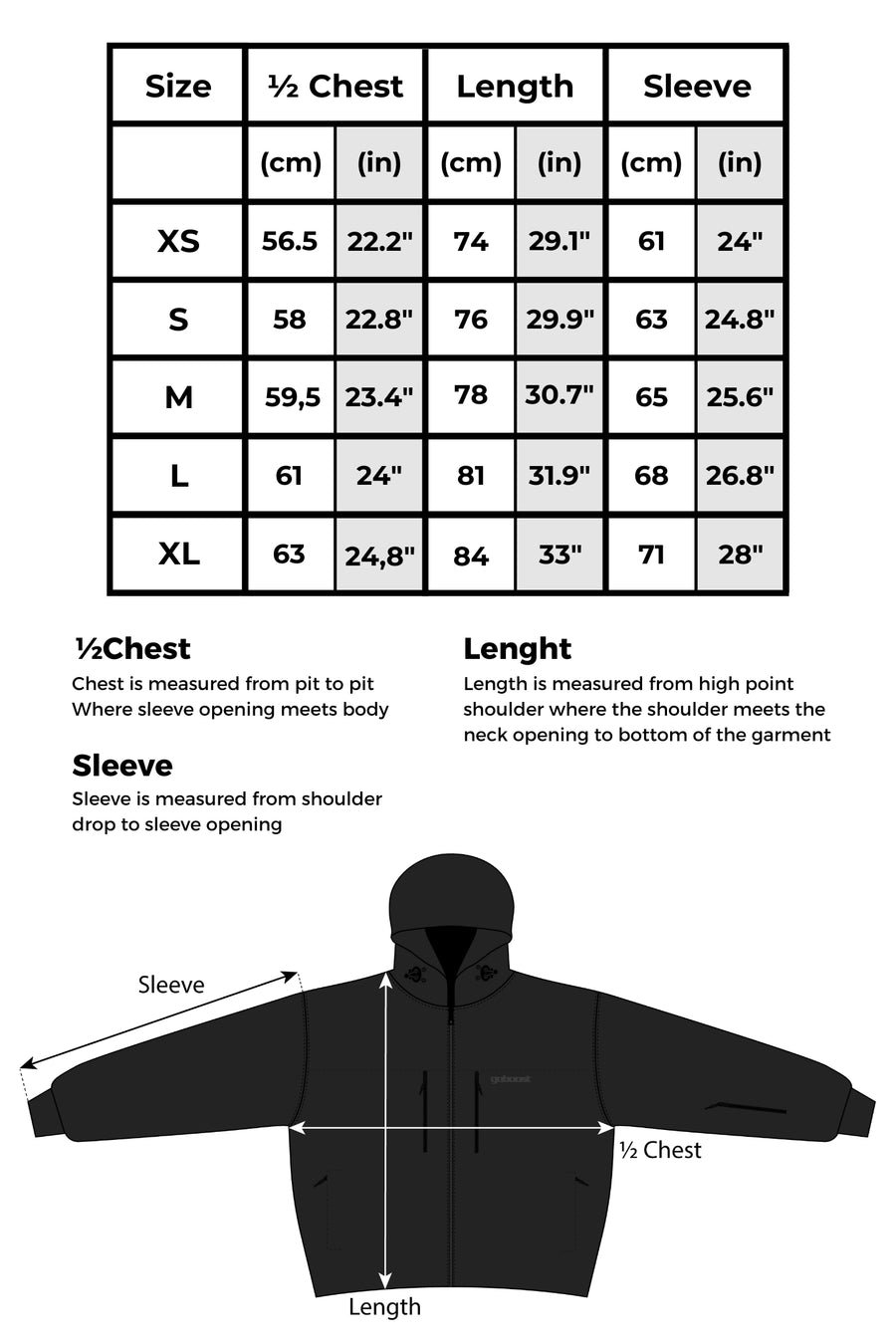 GOBOOST OneSerie 3L 15K Insulated Jacket – Grey