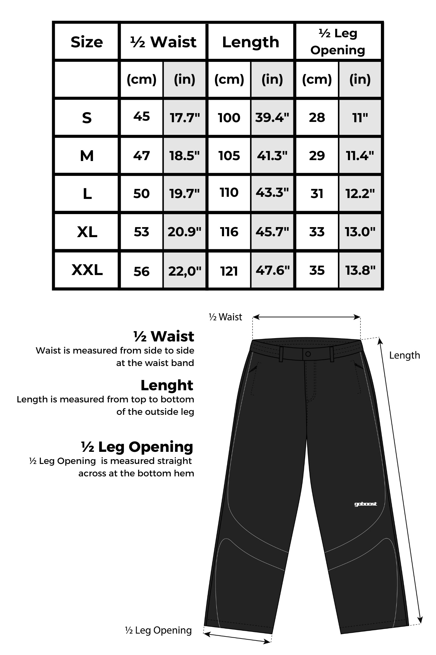 GOBOOST OneSerie 3L 15K Insulated Snowpants – Black Reflective